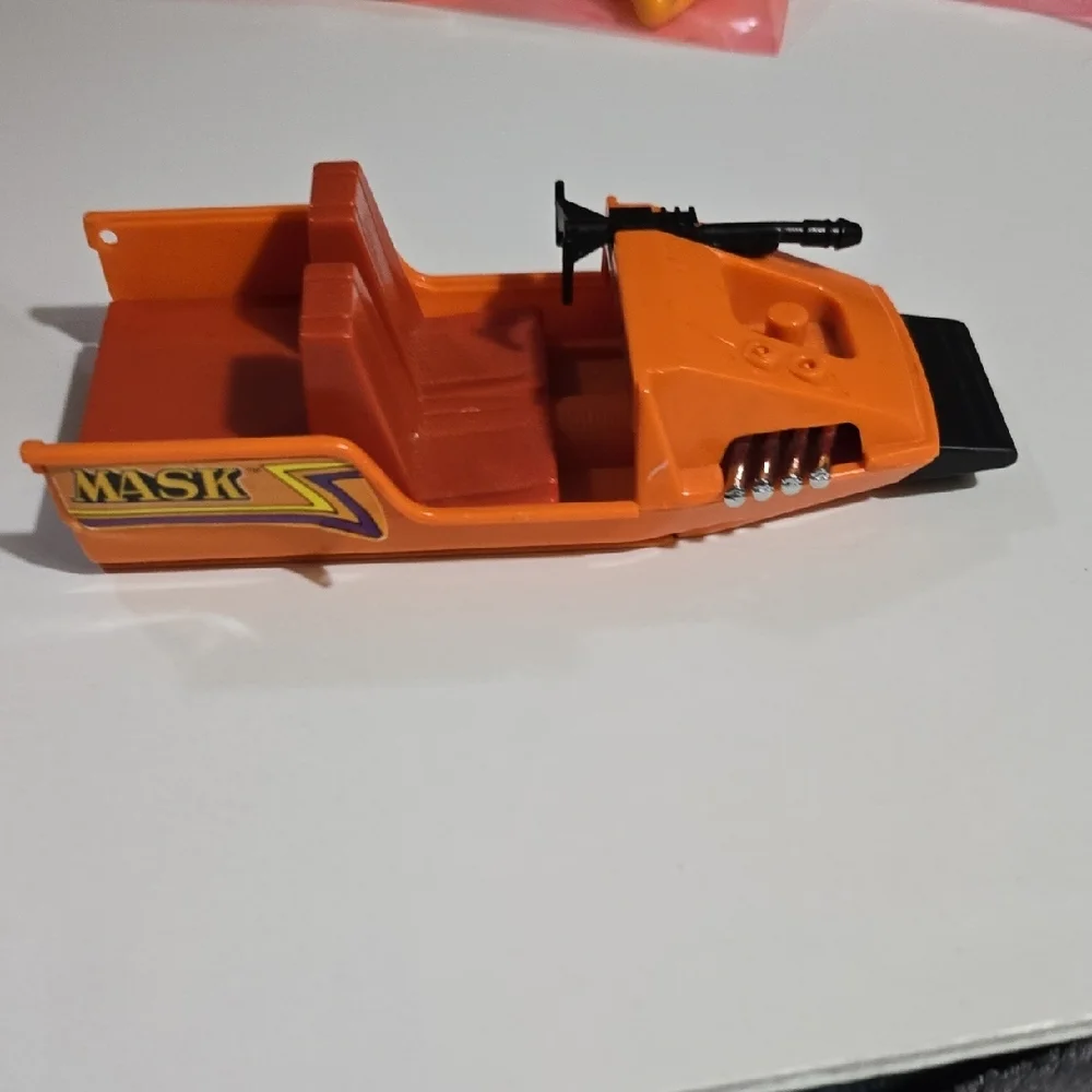 Vintage 1989 Kenner M.A.S.K. Gator hydroplane boat accessory.